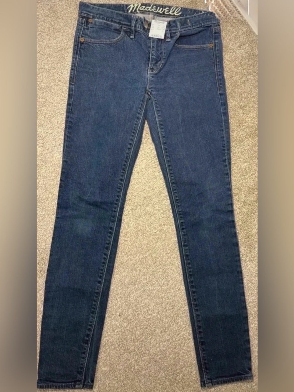 Madewell Women's Mid Rise Straight Leg Jeans